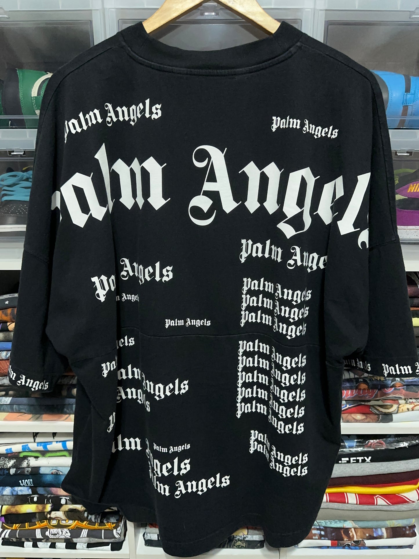 Palm Angels Ultra Logo All Over Print Tee XL