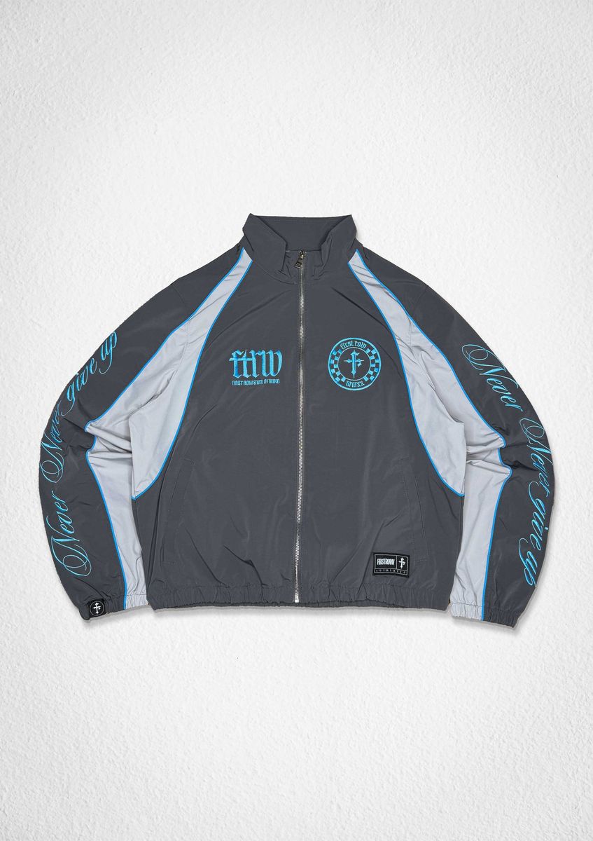 STATE OF MIND TRACK JACKET GREY