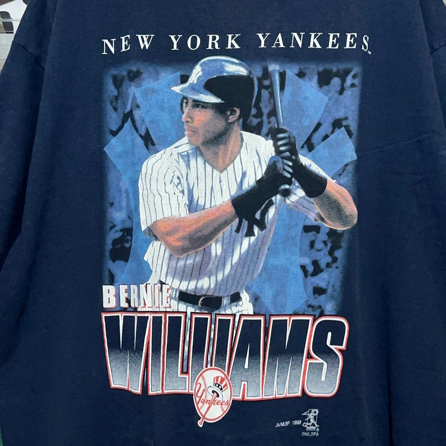 Vintage New York Yankees Bernie Williams Player Tee XXL