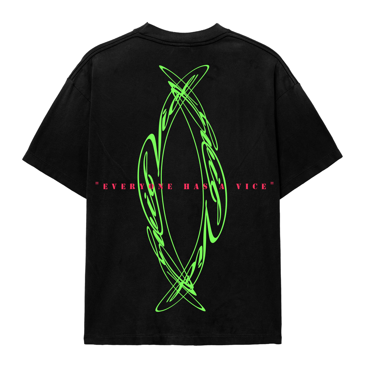 EVIL VICE DEMON SMASH TEE BLACK