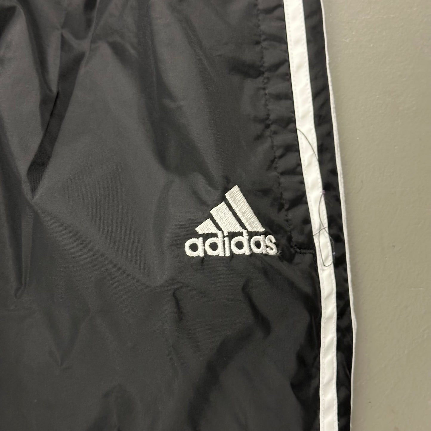 Vintage Adidas Nylon Windbreaker Track Pants Large