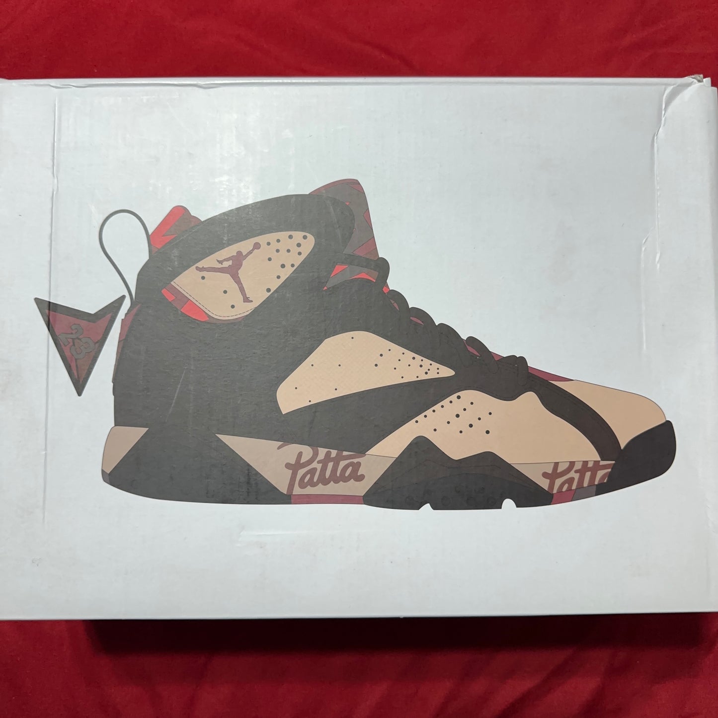 Nike Air Jordan 7 Retro Patta Shimmer Size 10.5 Men’s AT3375-200