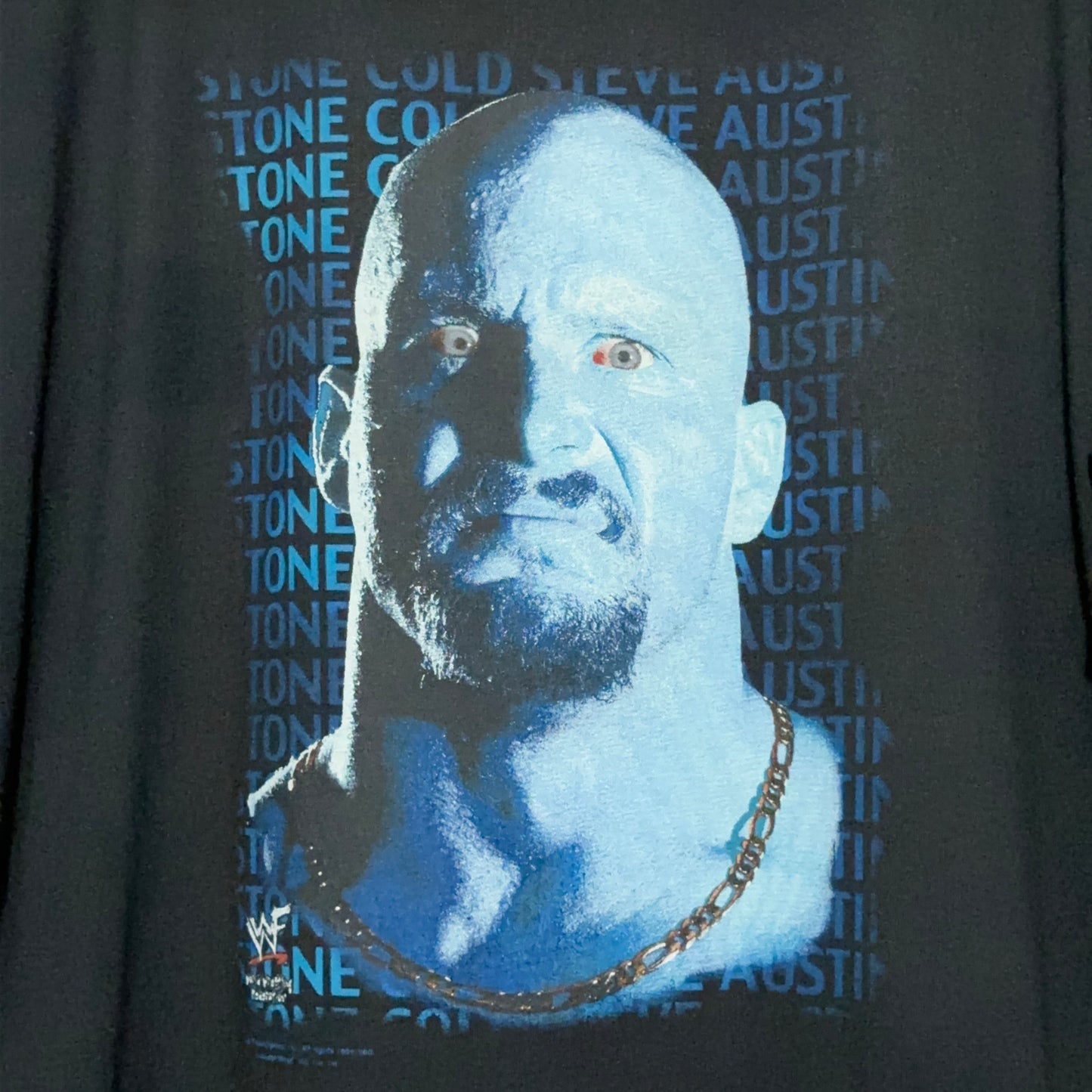 Vintage WWF Stone Cold Steve Austin Open A Whoop Ass Wrestling Tee XL