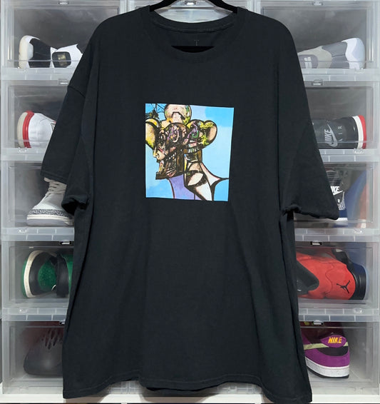 Travis Scott x George Condo Franchise Cactus Jack Portrait Art Tee XXL