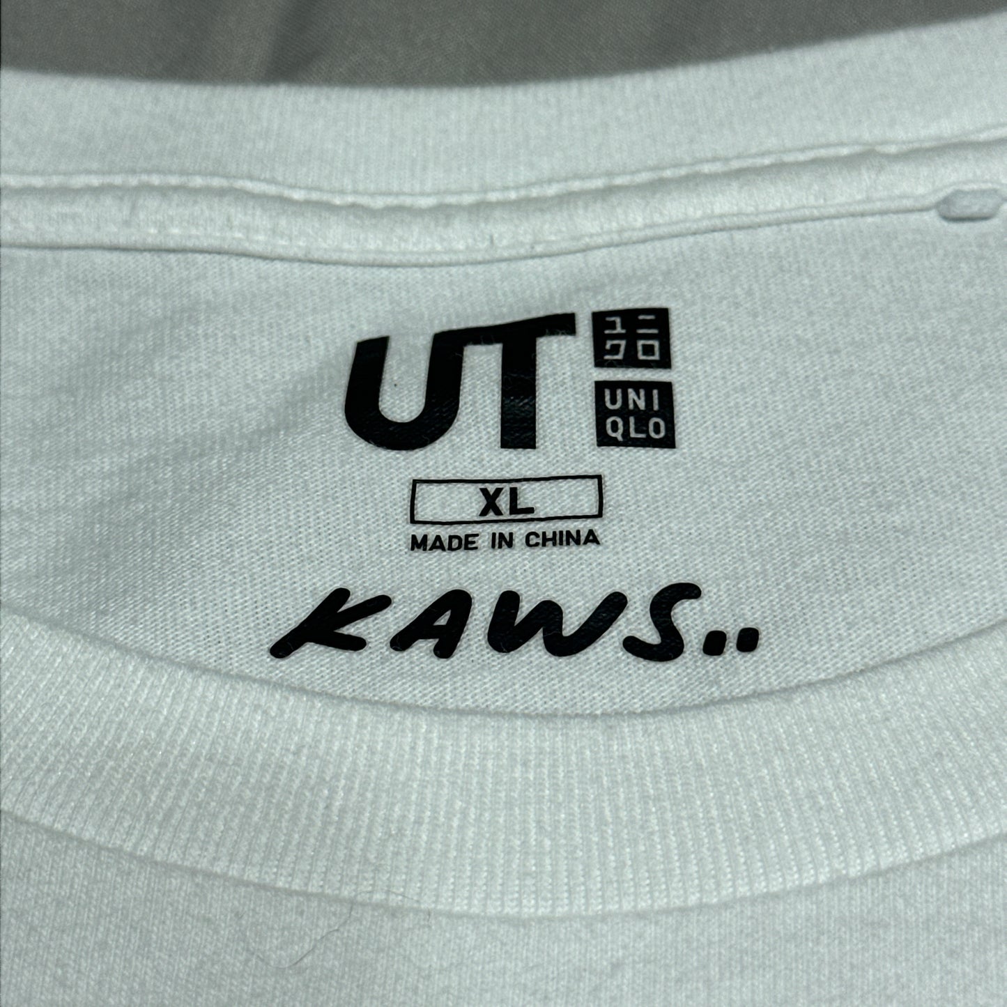 KAWS x Uniqlo Clean Slate Companion Shirt XL