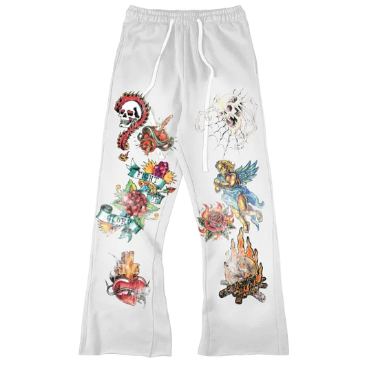 MAJESTIK DEPARTMENT HEAVEN FRENCH TERRY SWEAT PANTS