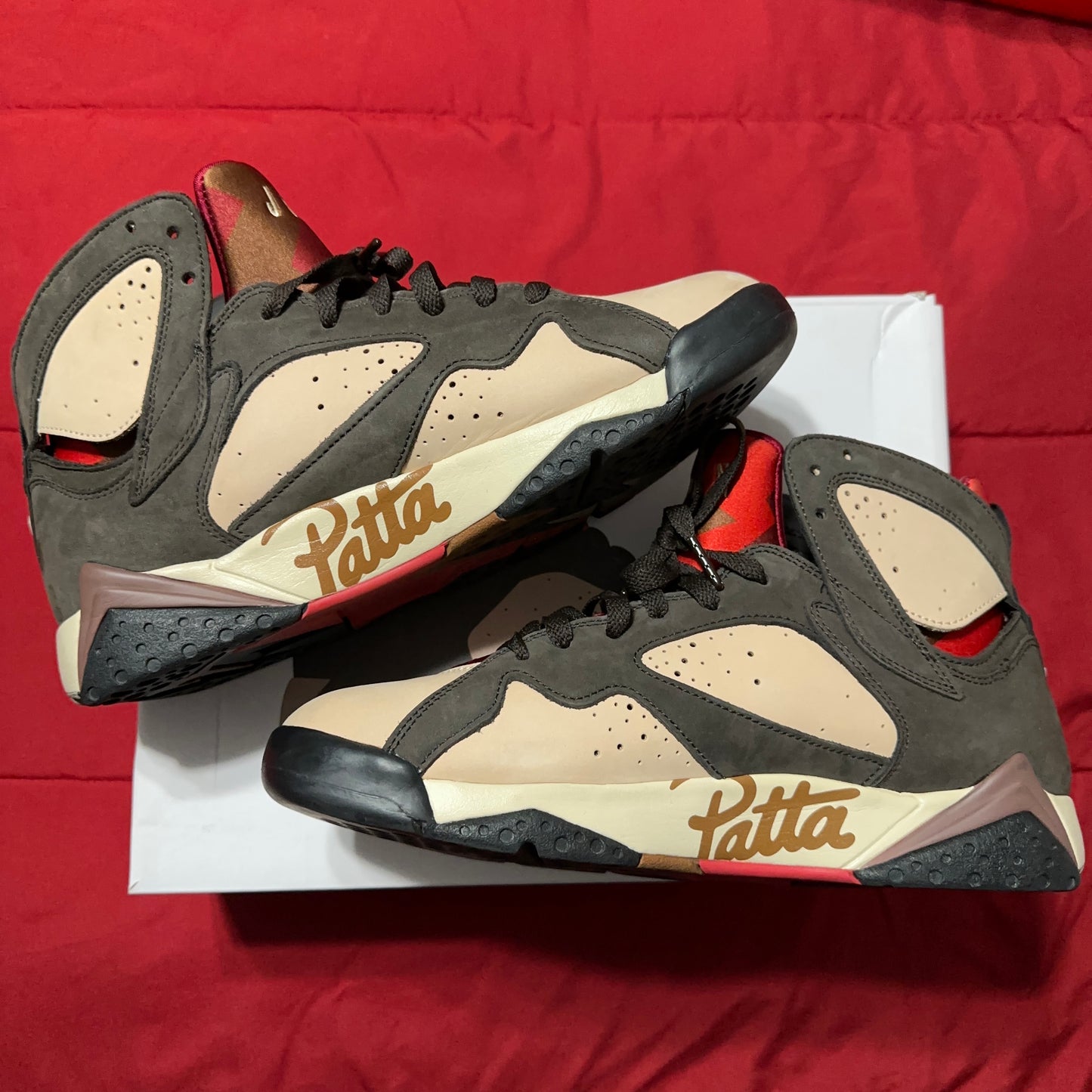 Nike Air Jordan 7 Retro Patta Shimmer Size 10.5 Men’s AT3375-200