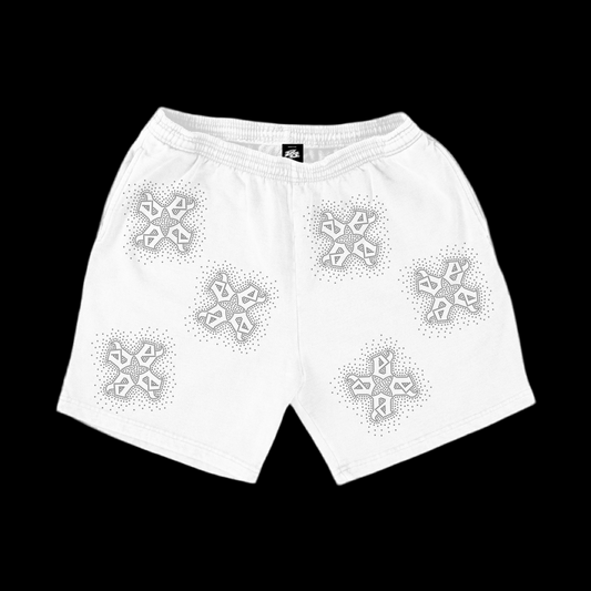 Evil Vice Rhinestone Dust Shorts XL