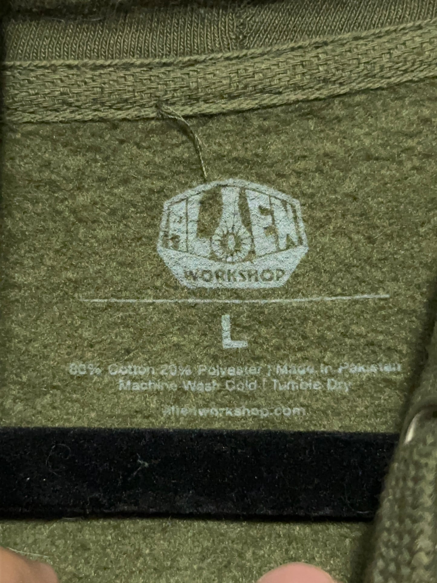 Alien Workshop Distorted Logo Skate Hoodie Large