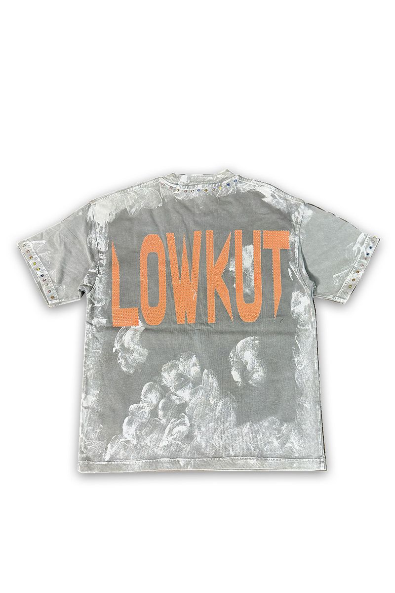 LOWKUT UNVEILED CRYSTAL TEE DARK GREY PREORDER