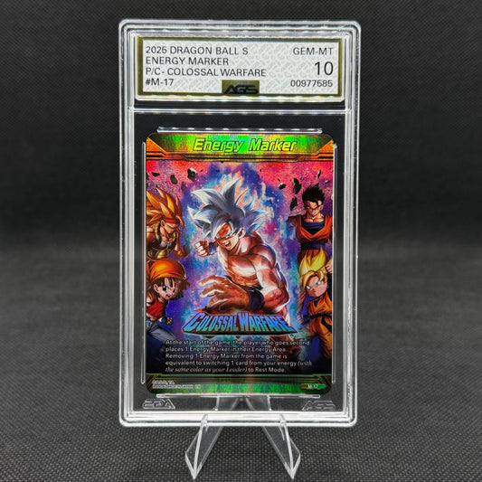 Dragon Ball Super Energy Marker Colossal Warfare M-17 AGS 10