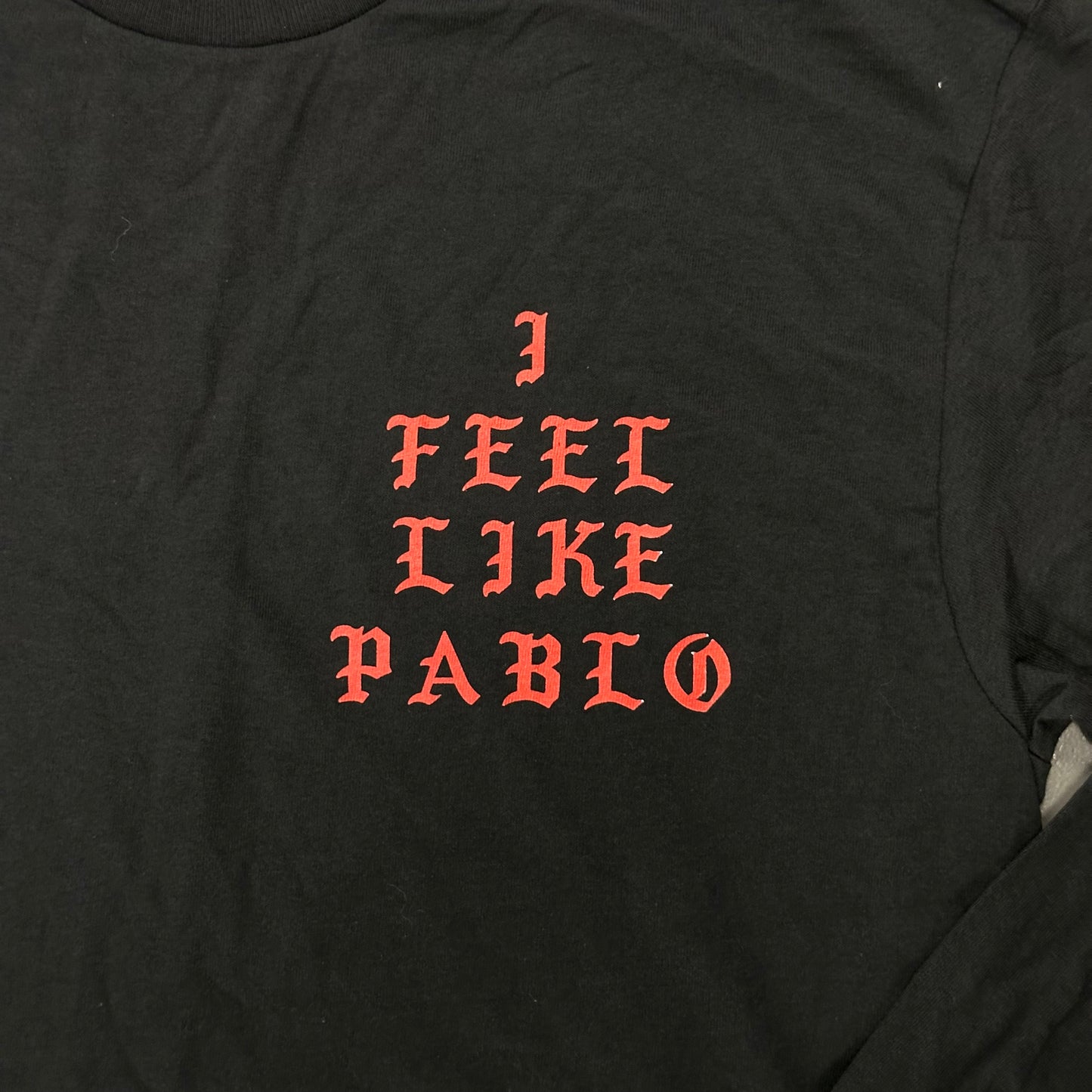 Kanye West I Feel Like Pablo Ultra Light Beam Long Sleeve Large