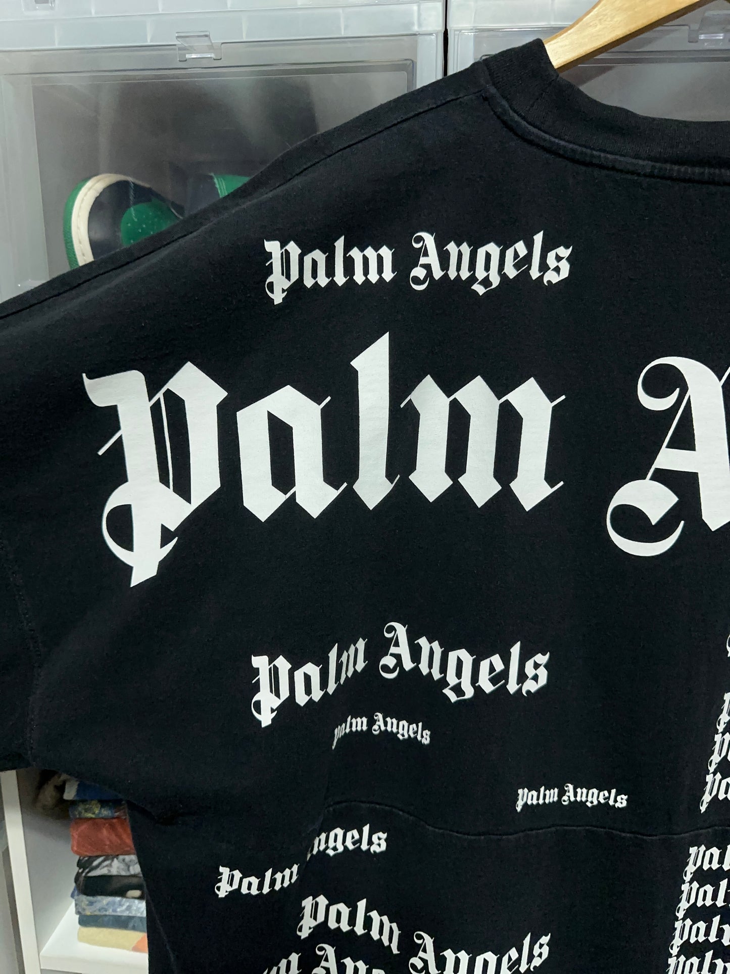 Palm Angels Ultra Logo All Over Print Tee XL