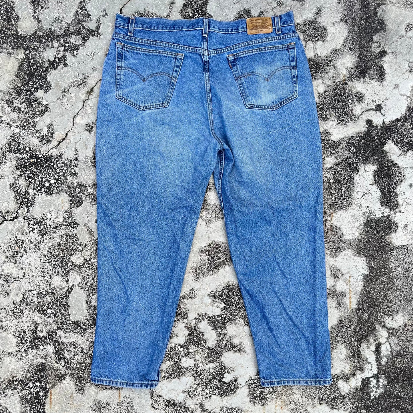 Vintage Y2K Levis 545 Loose Fit Denim Jeans 44x30