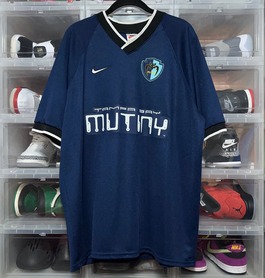 Vintage Nike Tampa Bay Mutiny MLS Soccer Jersey Medium