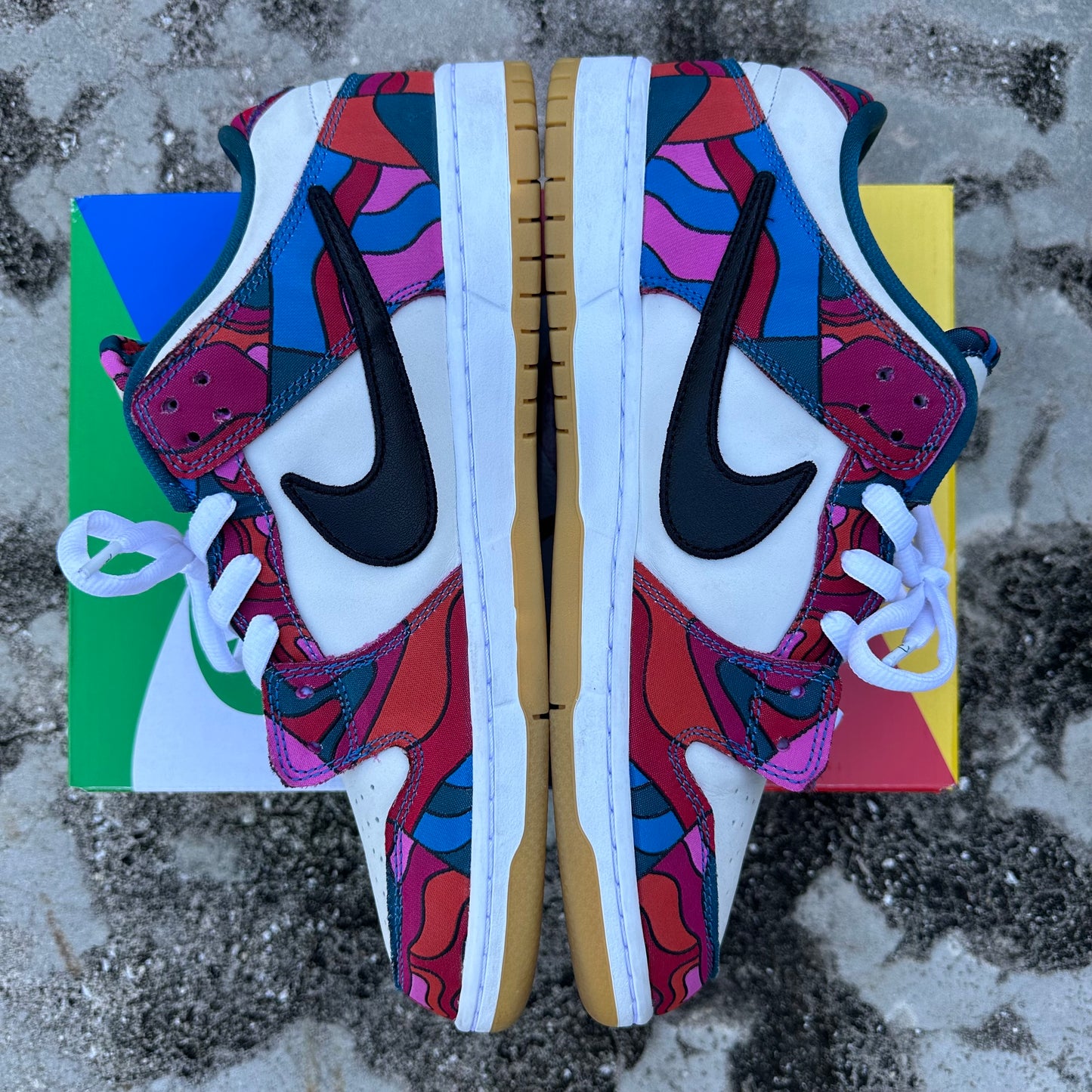 Nike Dunk SB Parra Abstract Art Size 11.5 DH7695-600