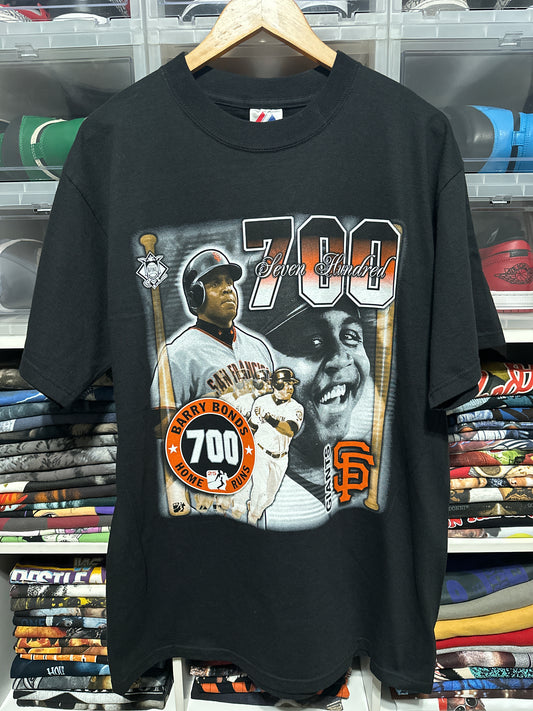 Vintage Barry Bonds Baseball Sports Tee Large