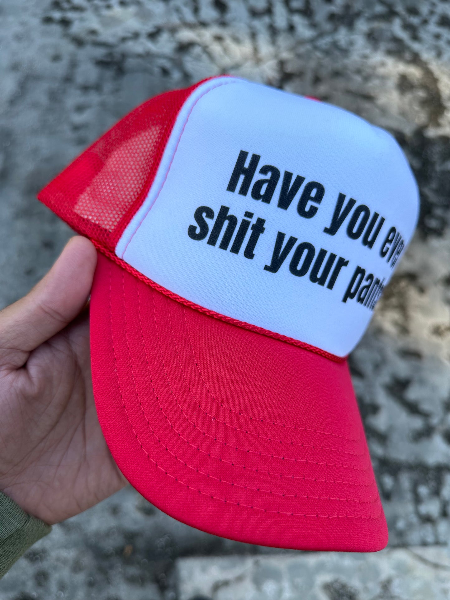 Vintage Have You Ever Adult Humor Trucker Snapback Hat